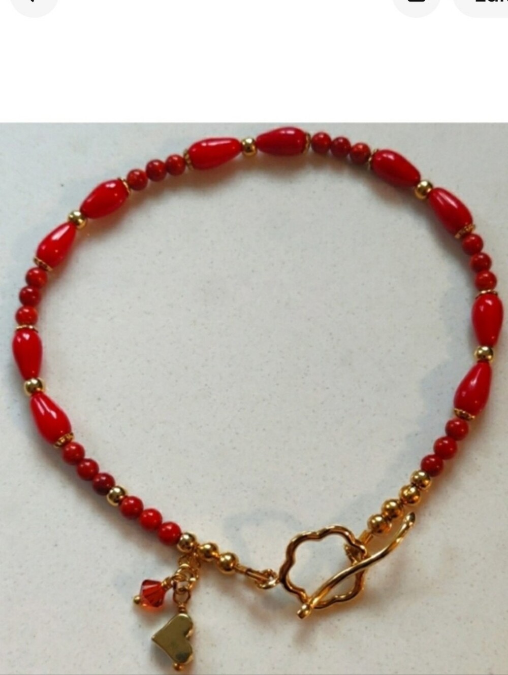 New Bamboo Coral Bracelet.
